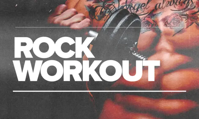 BT PLAYLISTS SQUARE Rock Workout