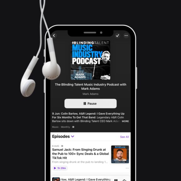 Podcast image website