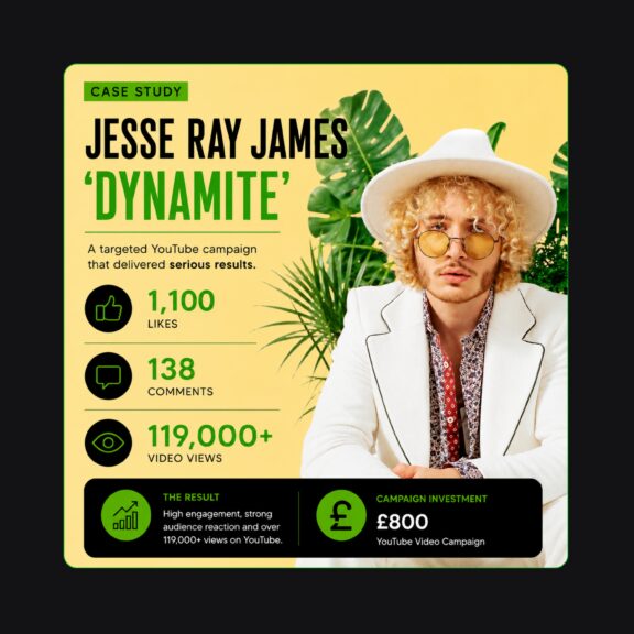 Youtube case study jesse ray james